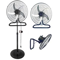 VENTILATORE PIANTANA 3 POSIZIONI 80W CM.50